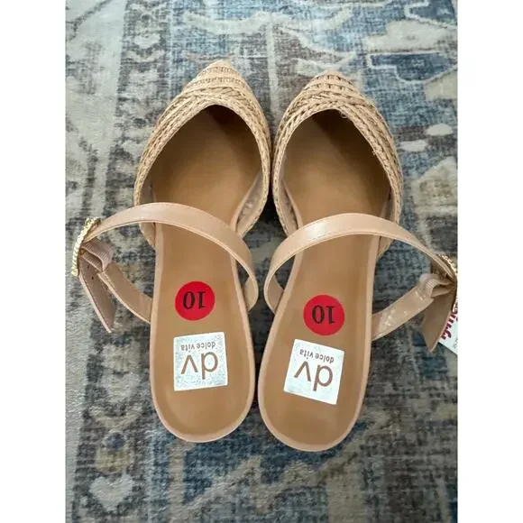 DV by Dolce Vita Demi Rafia Mules - Picture 3 of 8